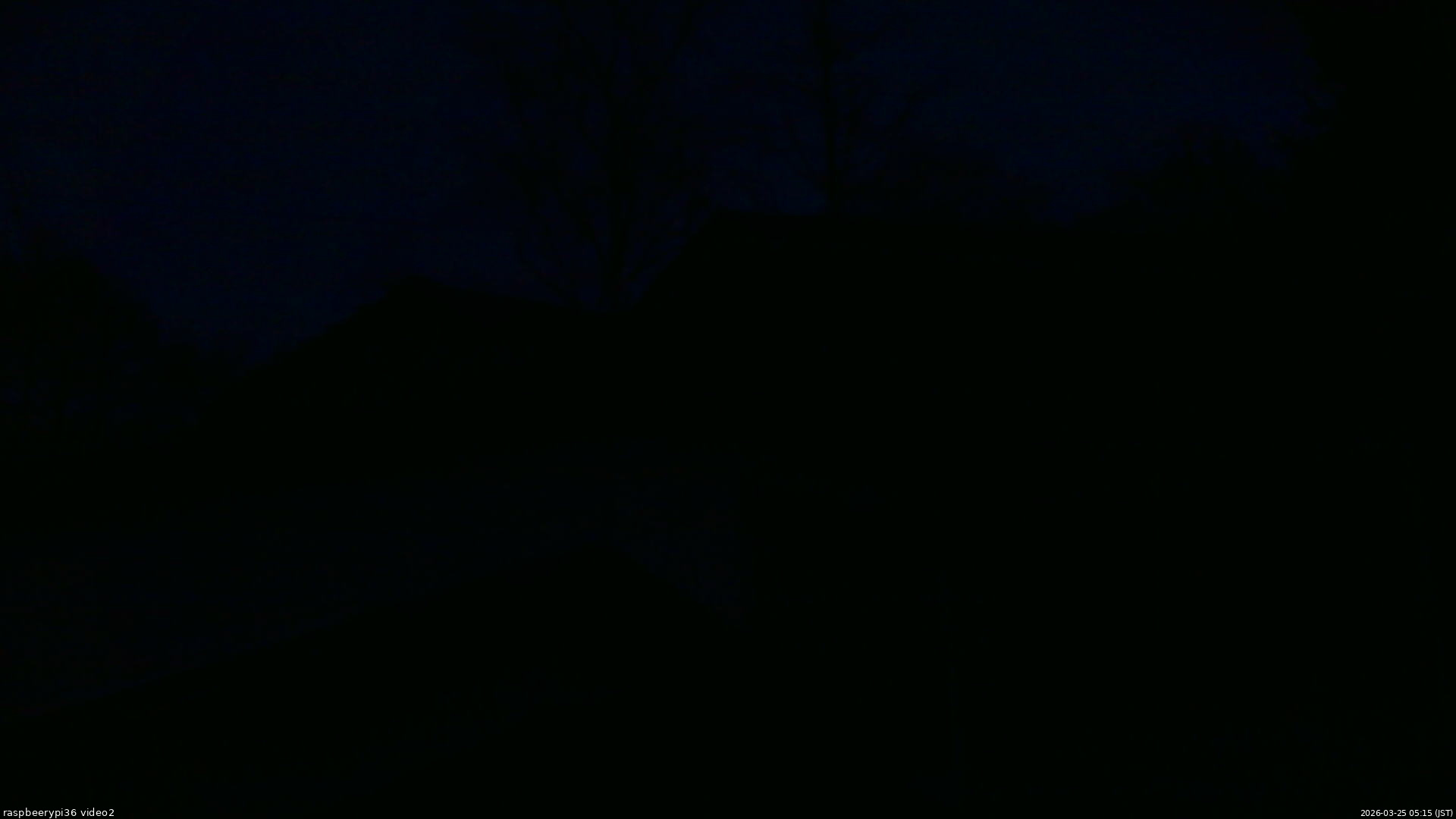 長野県菅平高原 ゆたか山荘 駐車場奥 2026/03/25 05:15