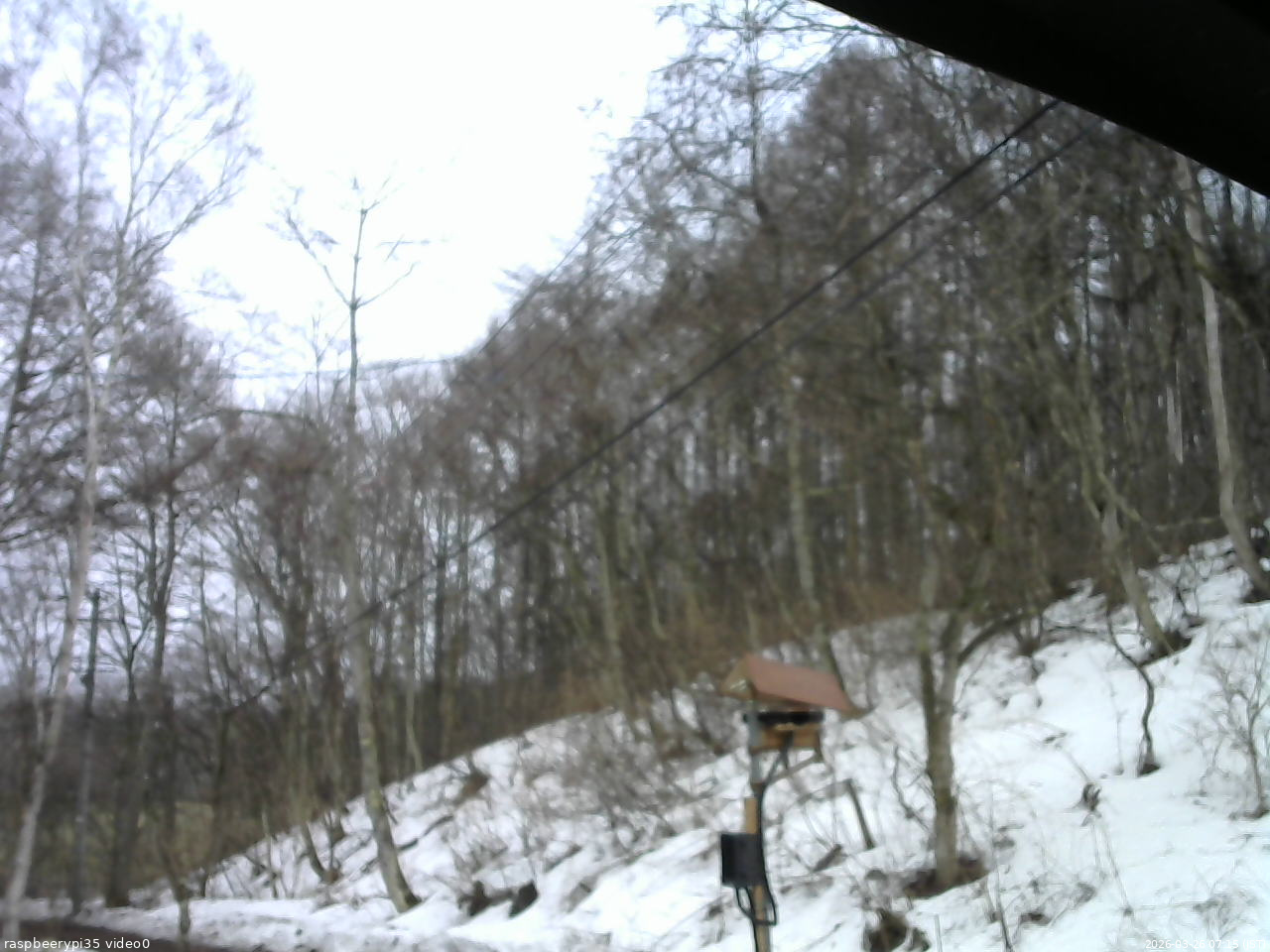 長野県菅平高原 ゆたか山荘 温度計 2026/03/26 07:15