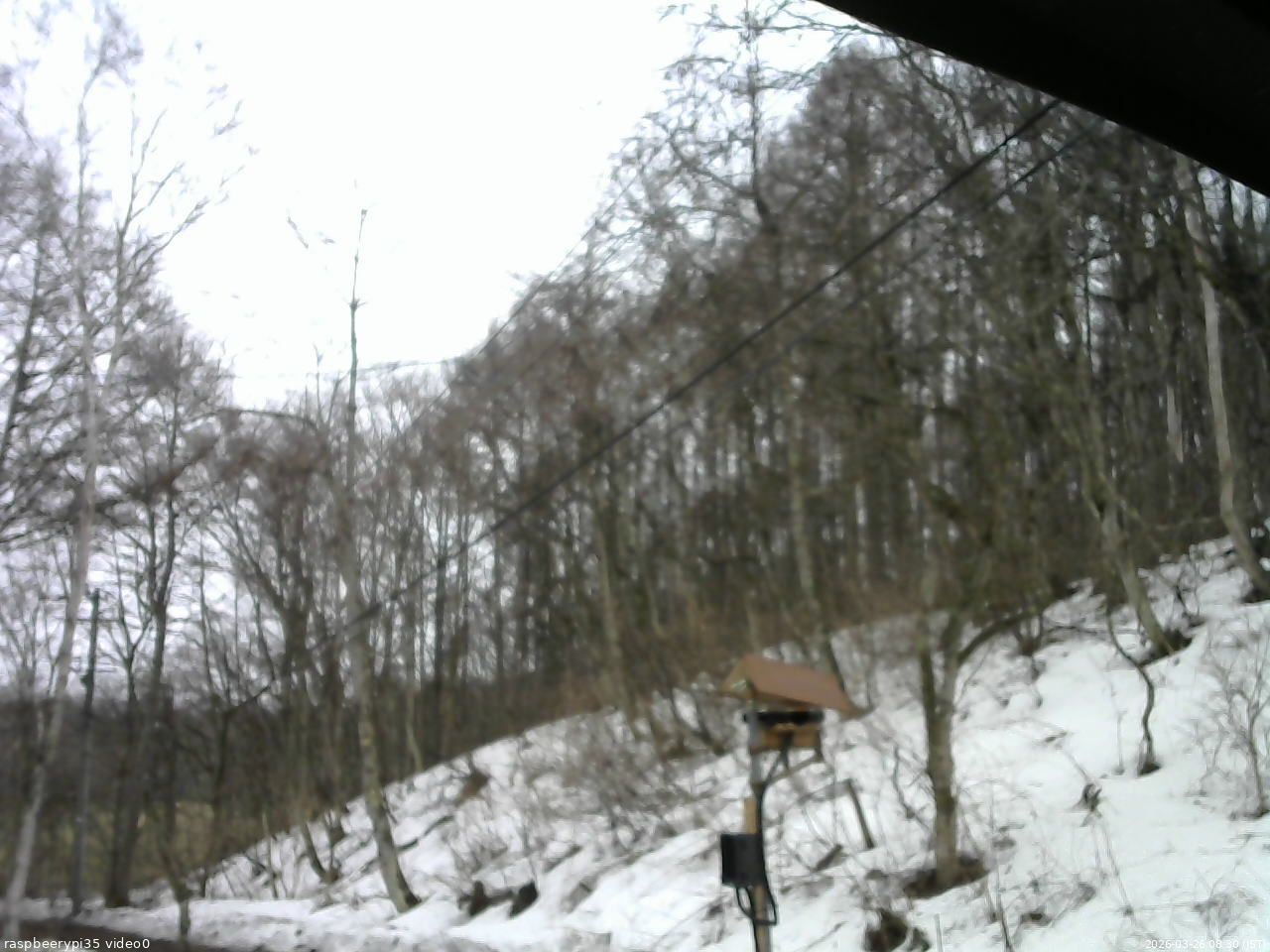 長野県菅平高原 ゆたか山荘 温度計 2026/03/26 08:30