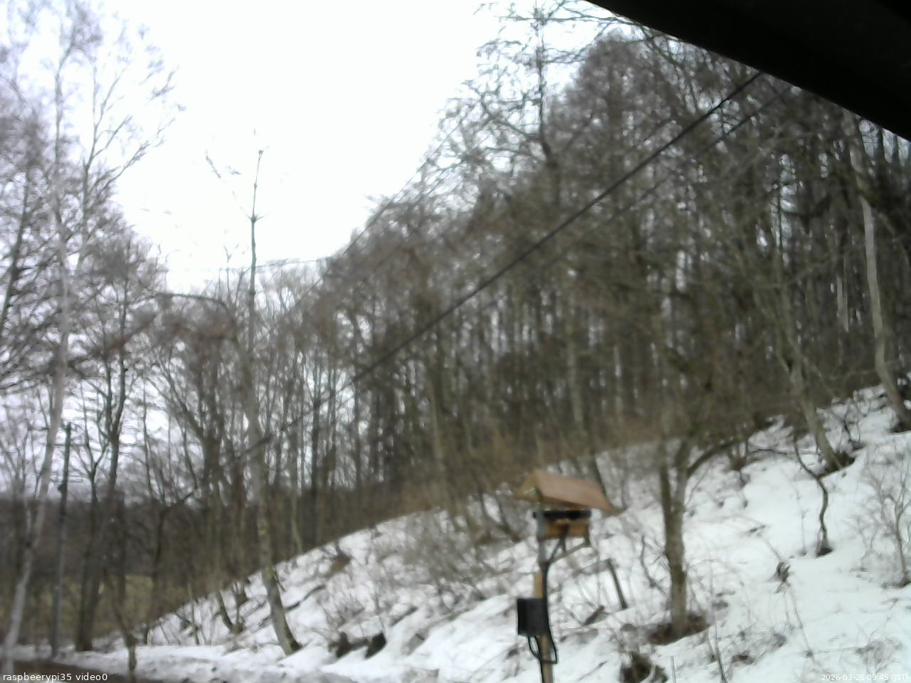 長野県菅平高原 ゆたか山荘 温度計 2026/03/26 09:45