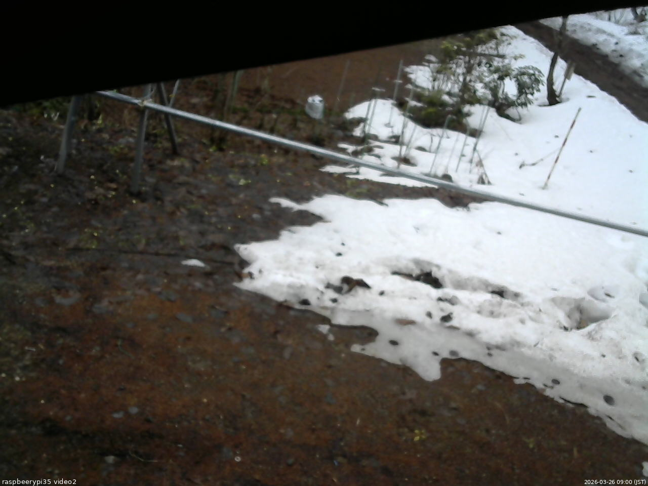 長野県菅平高原 ゆたか山荘 駐車場 2026/03/26 09:00