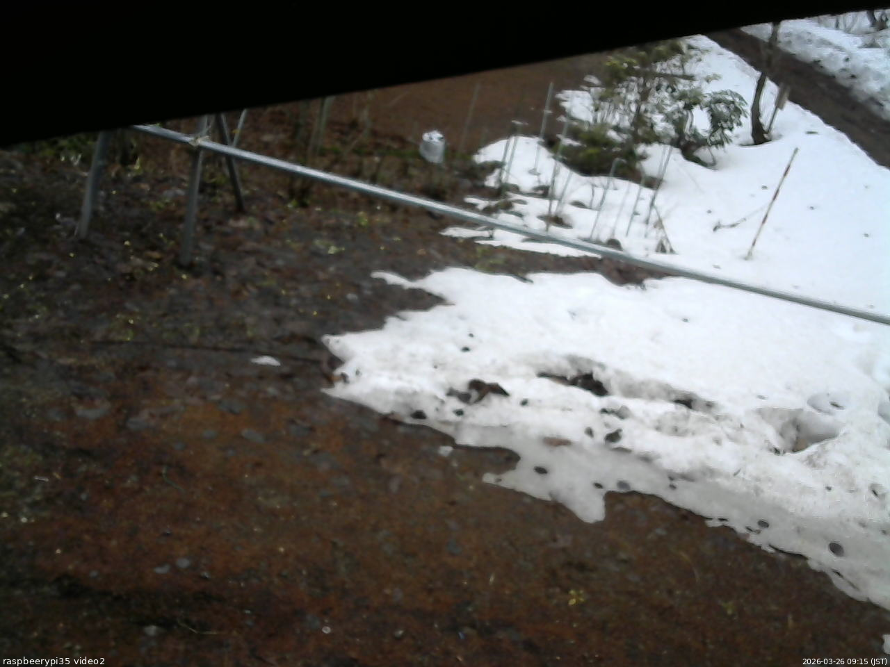 長野県菅平高原 ゆたか山荘 駐車場 2026/03/26 09:15