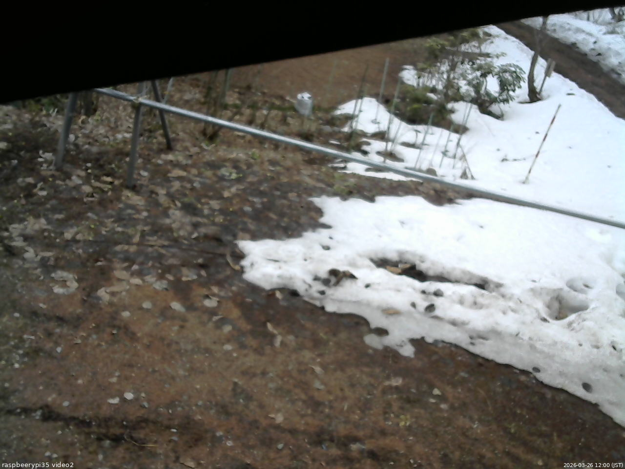長野県菅平高原 ゆたか山荘 駐車場 2026/03/26 12:00