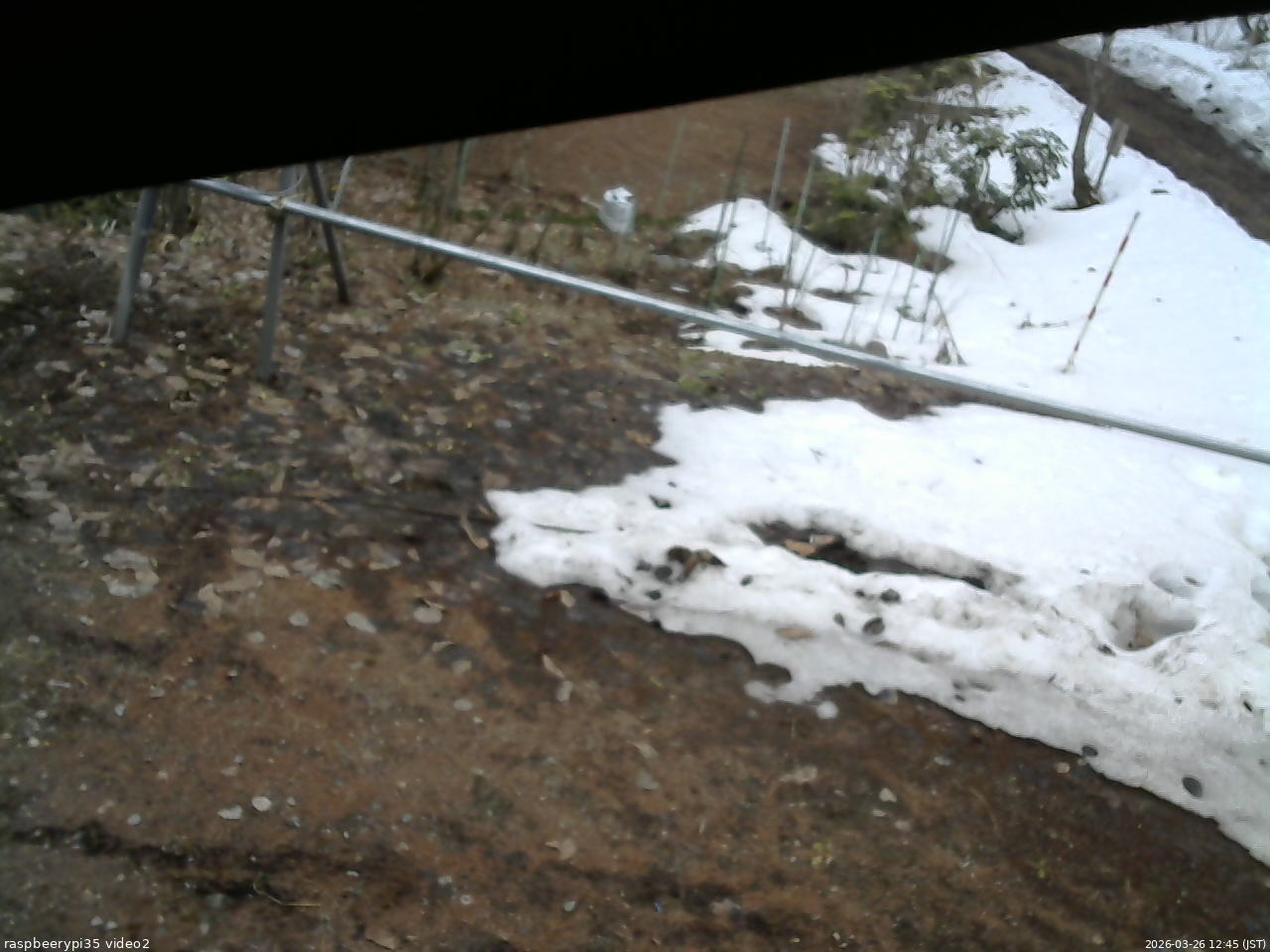 長野県菅平高原 ゆたか山荘 駐車場 2026/03/26 12:45