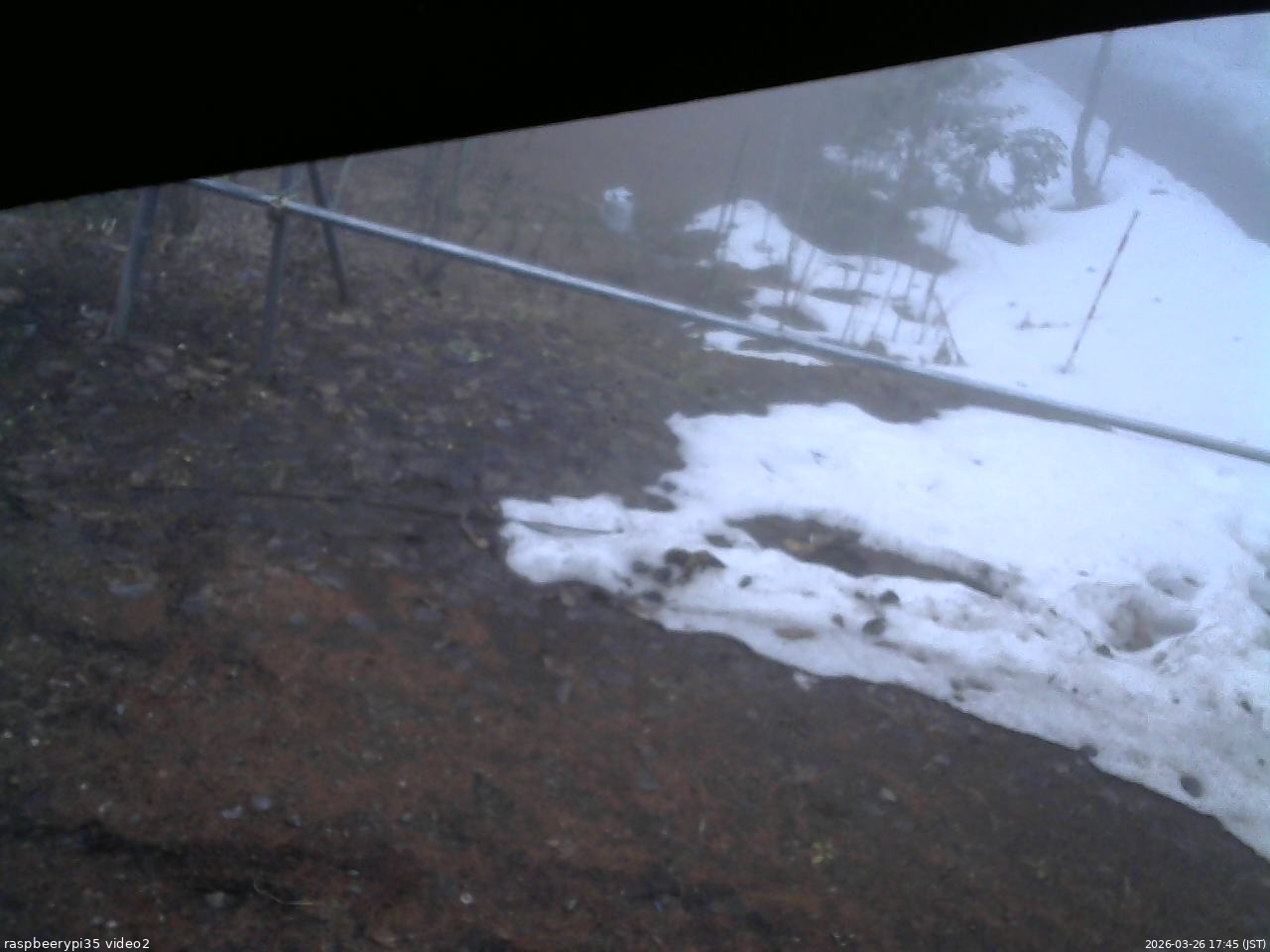 長野県菅平高原 ゆたか山荘 駐車場 2026/03/26 17:45