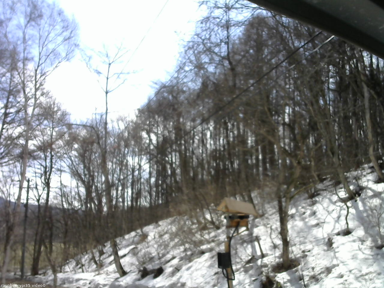 長野県菅平高原 ゆたか山荘 温度計 2026/03/27 09:30