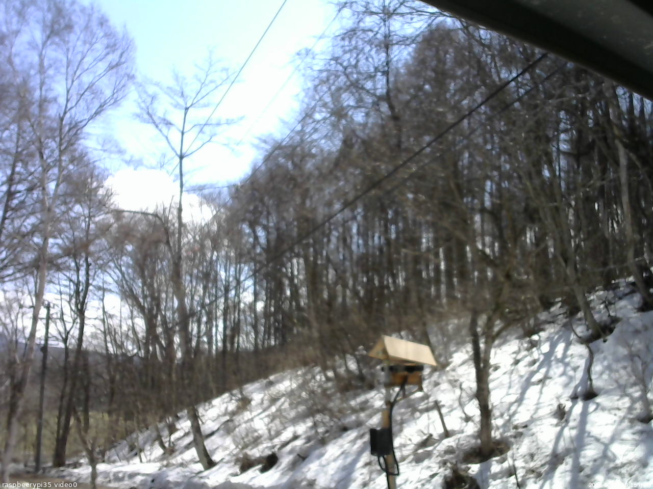 長野県菅平高原 ゆたか山荘 温度計 2026/03/27 10:15