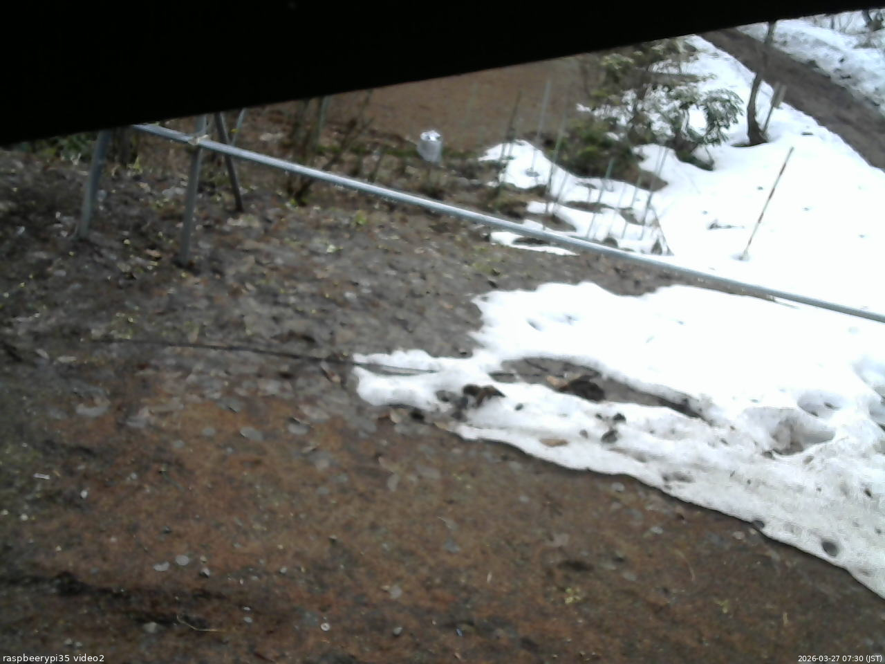 長野県菅平高原 ゆたか山荘 駐車場 2026/03/27 07:30