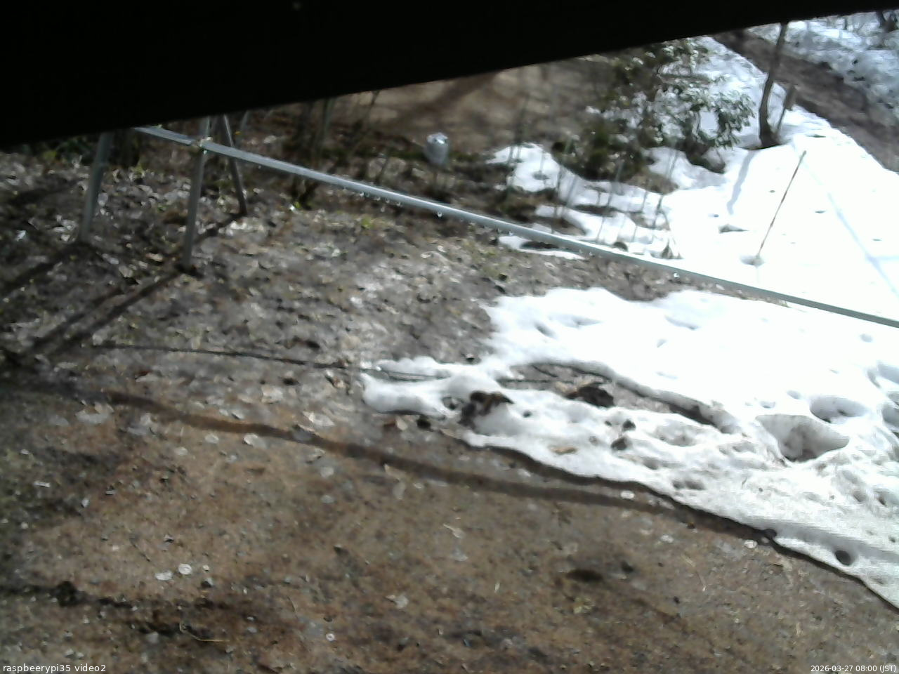 長野県菅平高原 ゆたか山荘 駐車場 2026/03/27 08:00