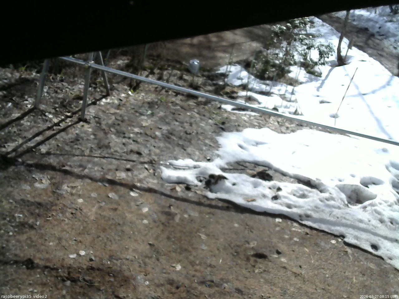 長野県菅平高原 ゆたか山荘 駐車場 2026/03/27 08:15
