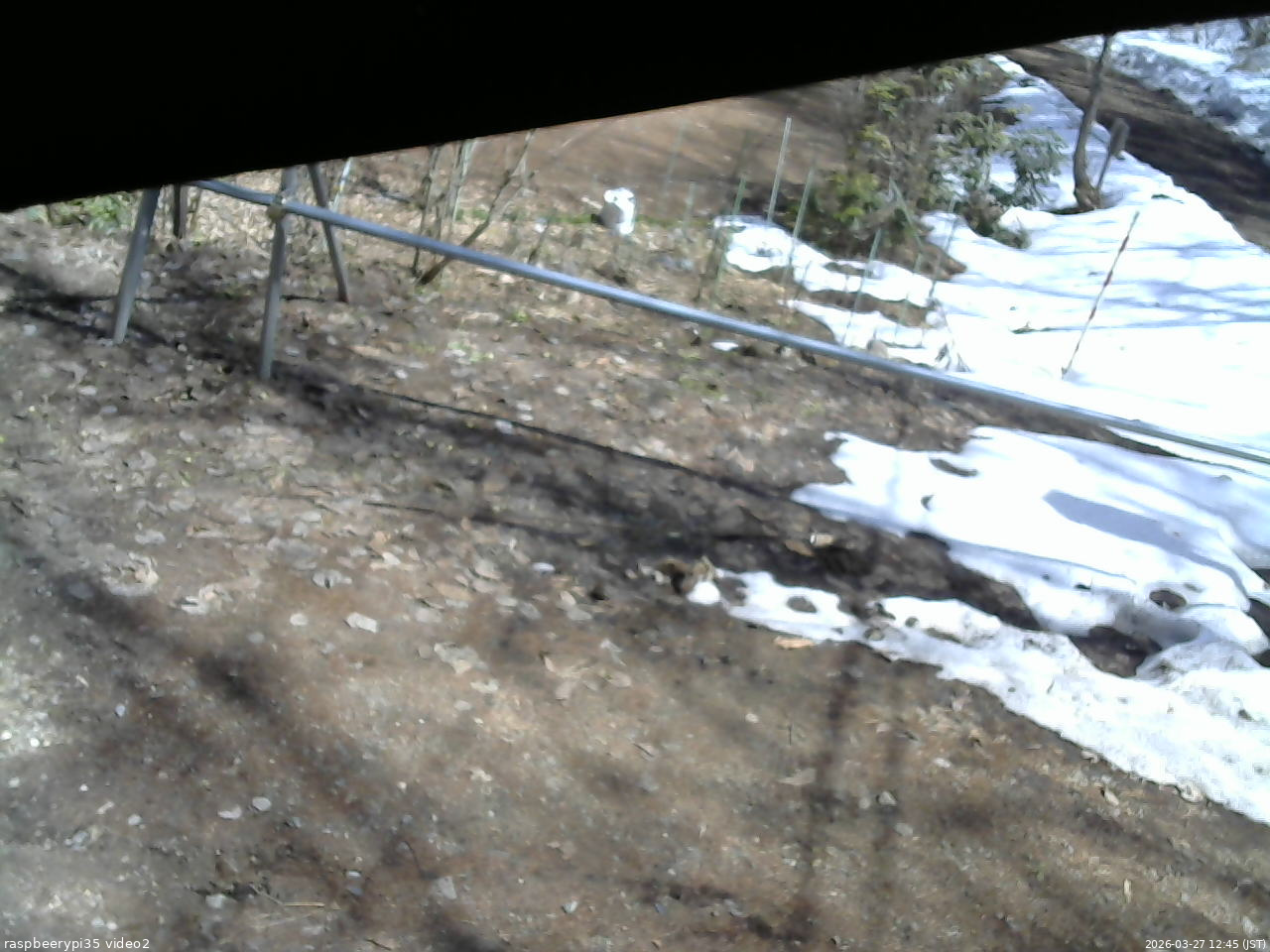長野県菅平高原 ゆたか山荘 駐車場 2026/03/27 12:45