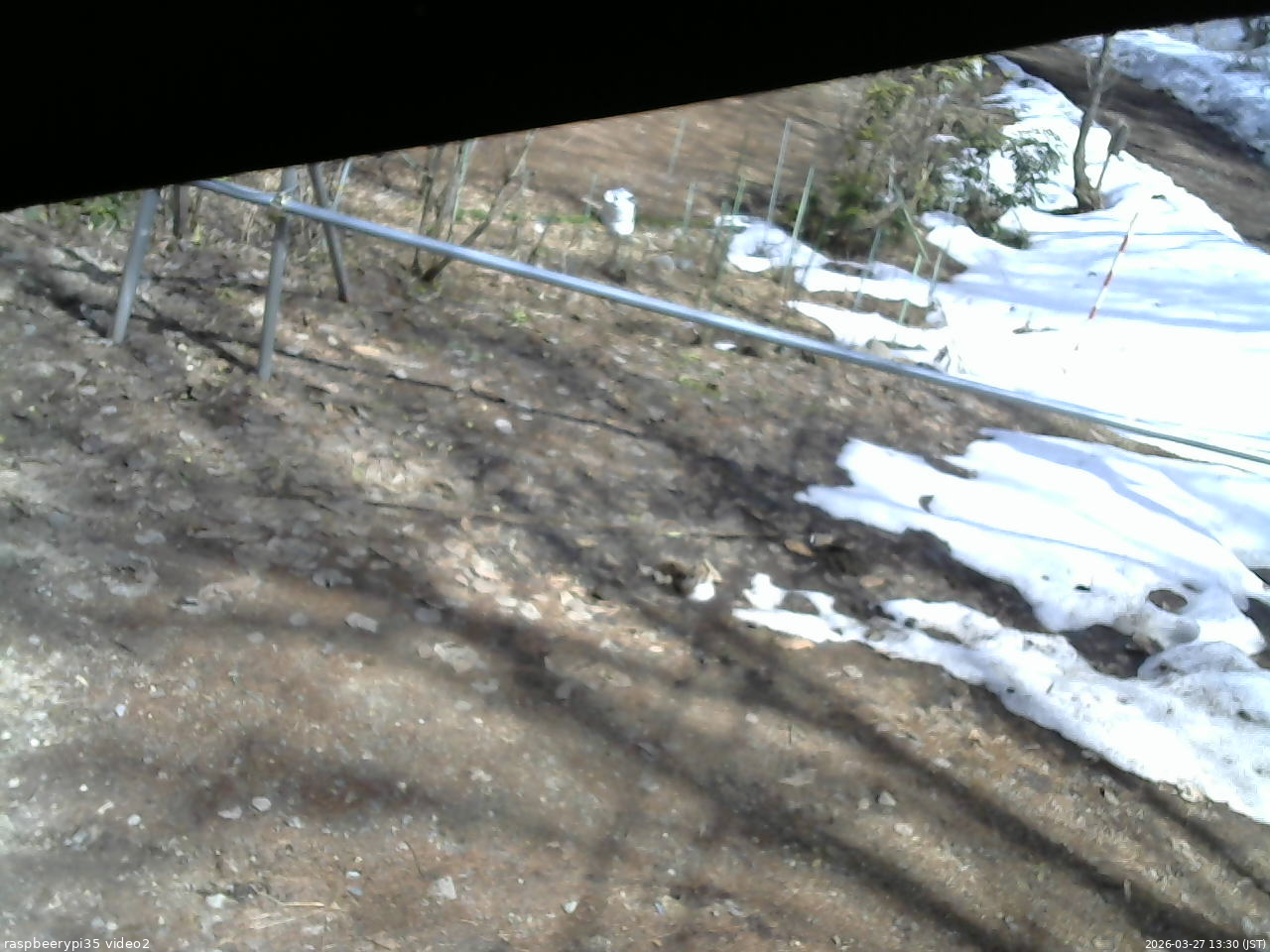 長野県菅平高原 ゆたか山荘 駐車場 2026/03/27 13:30
