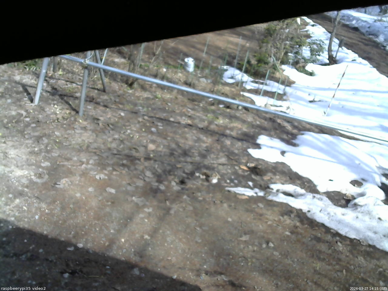 長野県菅平高原 ゆたか山荘 駐車場 2026/03/27 14:15