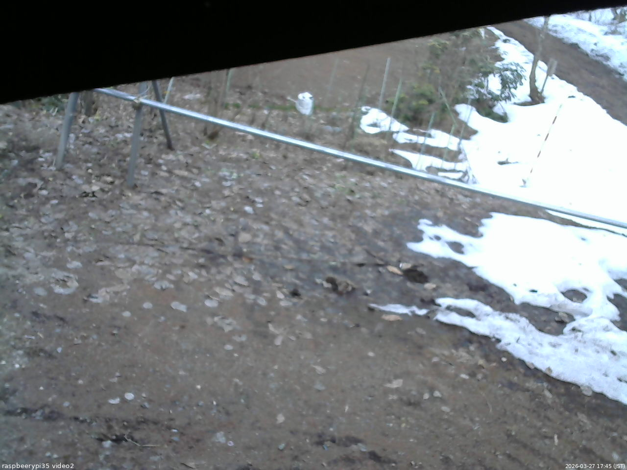 長野県菅平高原 ゆたか山荘 駐車場 2026/03/27 17:45