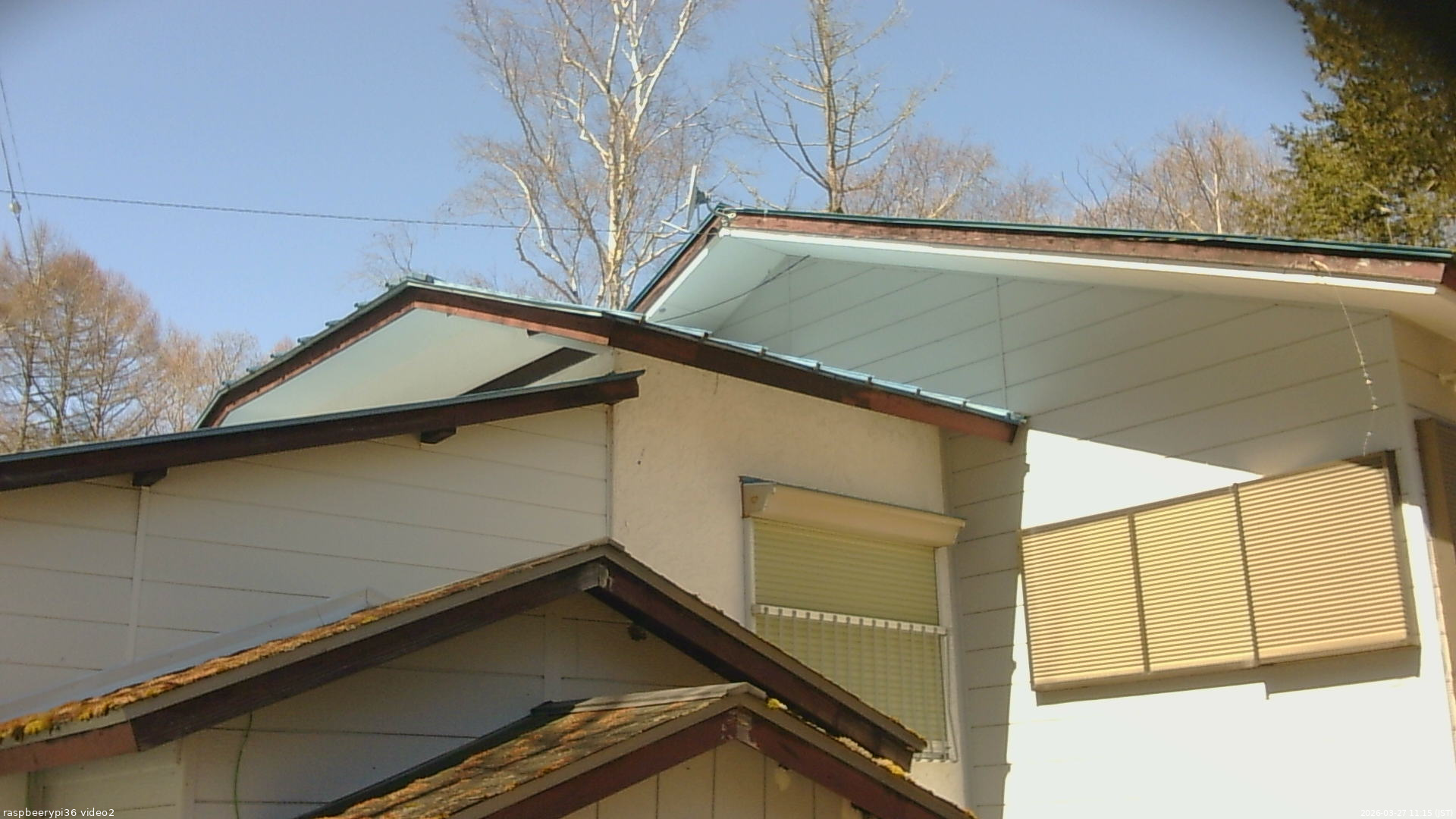 長野県菅平高原 ゆたか山荘 駐車場奥 2026/03/27 11:15