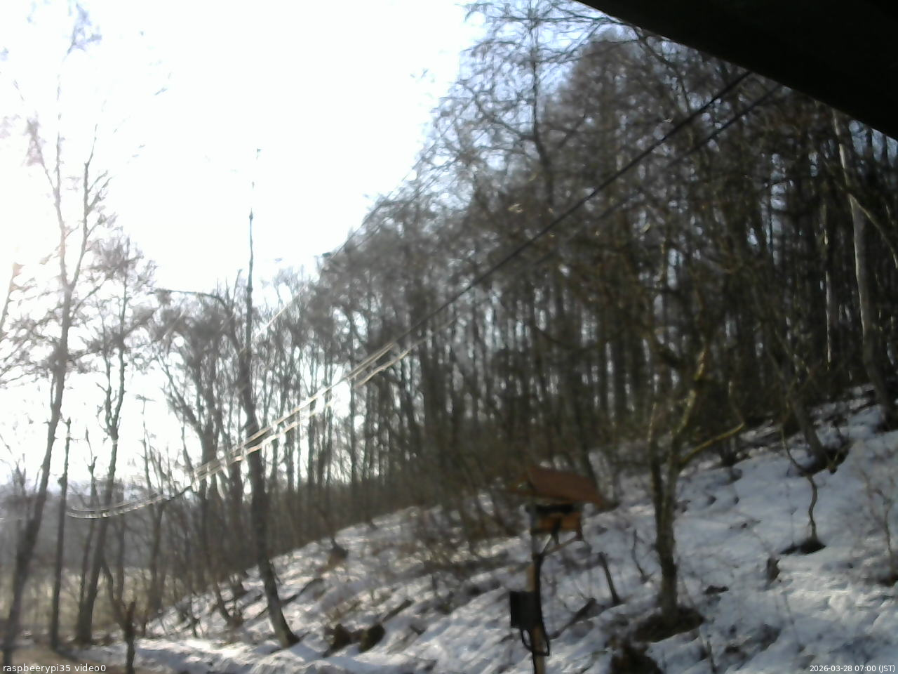 長野県菅平高原 ゆたか山荘 温度計 2026/03/28 07:00