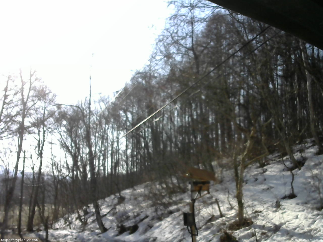 長野県菅平高原 ゆたか山荘 温度計 2026/03/28 07:30