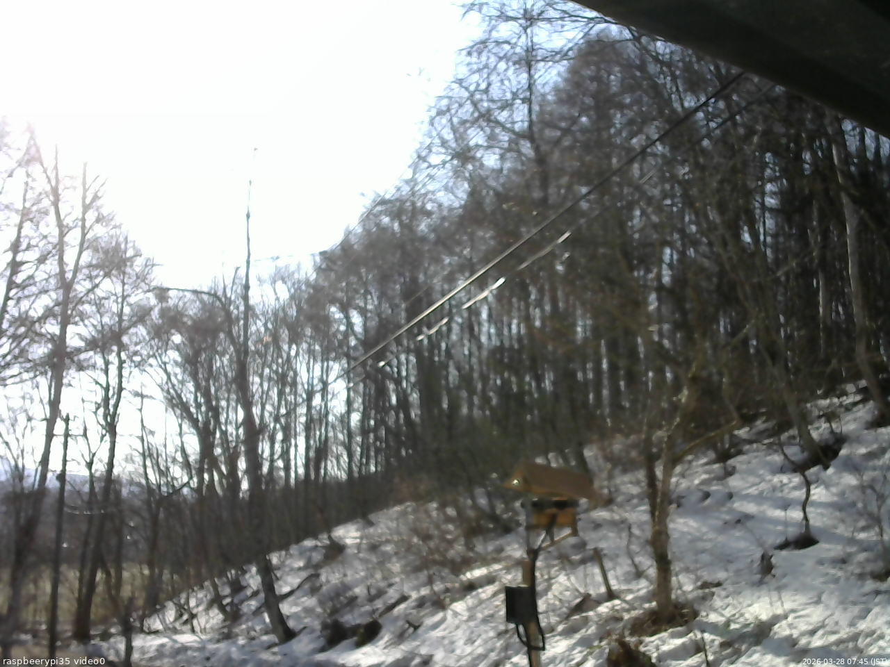 長野県菅平高原 ゆたか山荘 温度計 2026/03/28 07:45