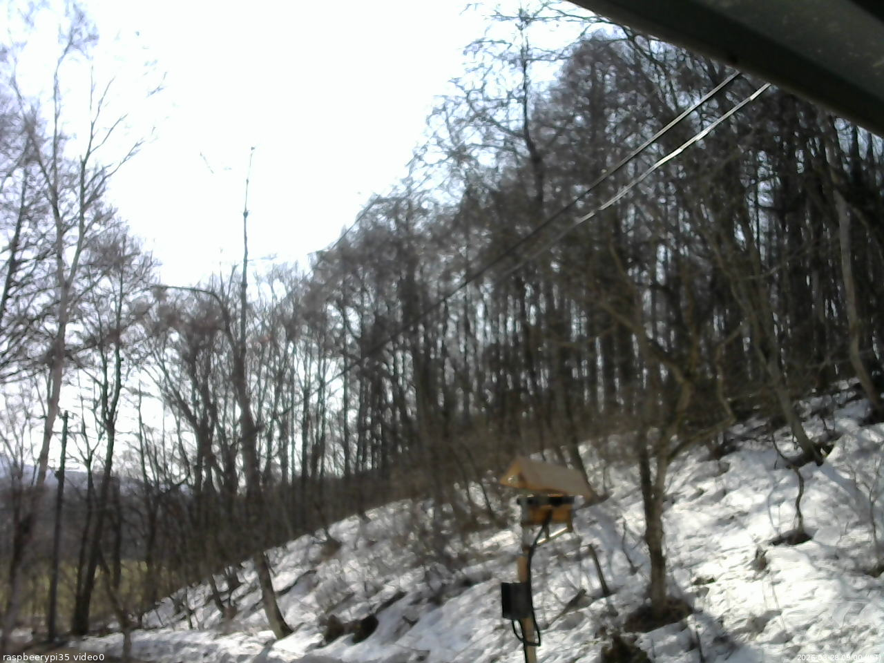 長野県菅平高原 ゆたか山荘 温度計 2026/03/28 09:00
