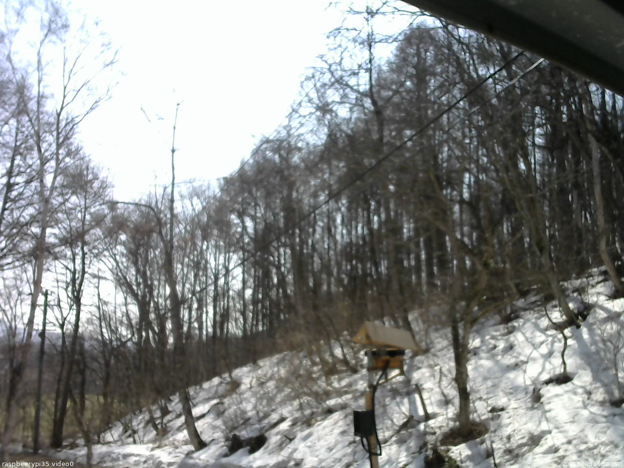 長野県菅平高原 ゆたか山荘 温度計 2026/03/28 09:30