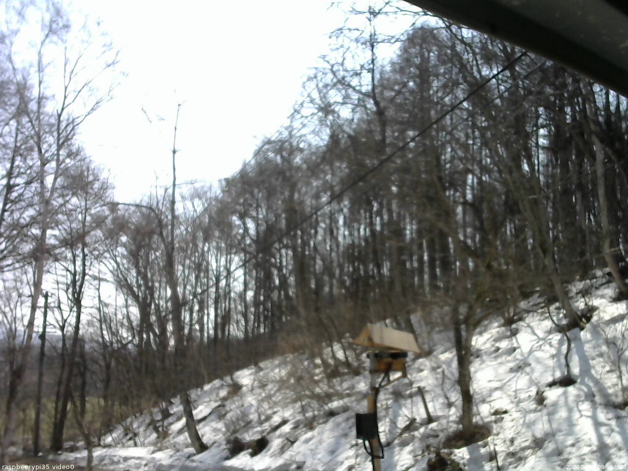 長野県菅平高原 ゆたか山荘 温度計 2026/03/28 09:45