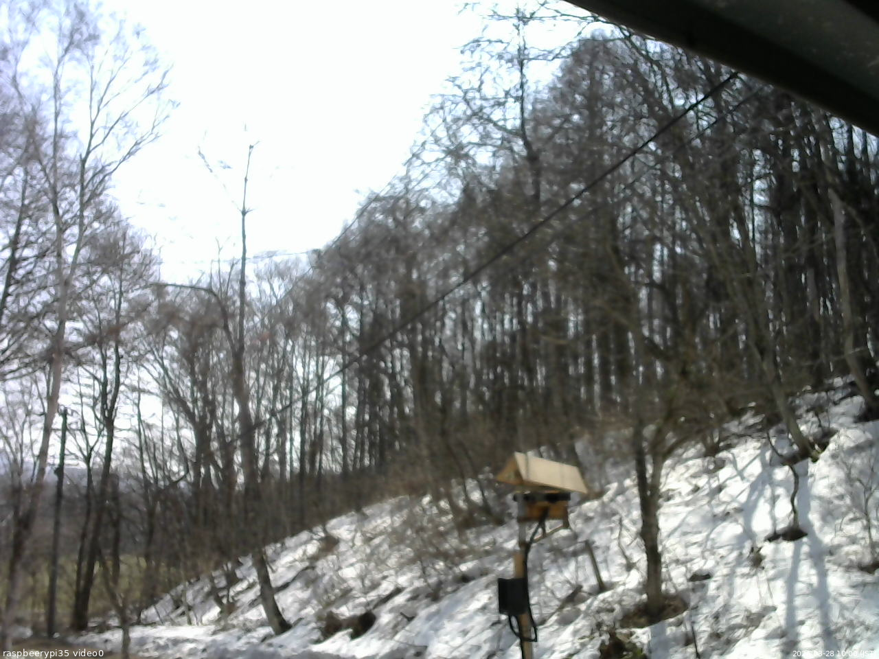 長野県菅平高原 ゆたか山荘 温度計 2026/03/28 10:00