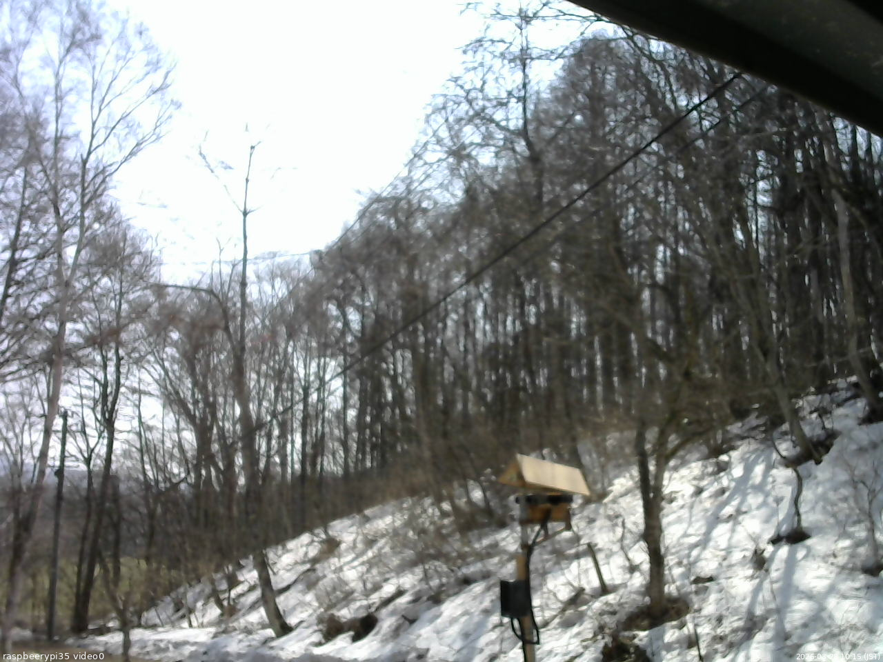長野県菅平高原 ゆたか山荘 温度計 2026/03/28 10:15