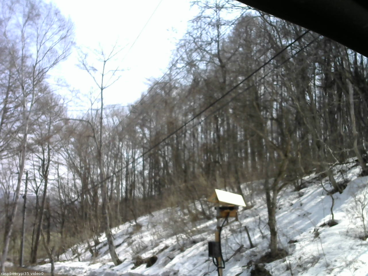 長野県菅平高原 ゆたか山荘 温度計 2026/03/28 11:45