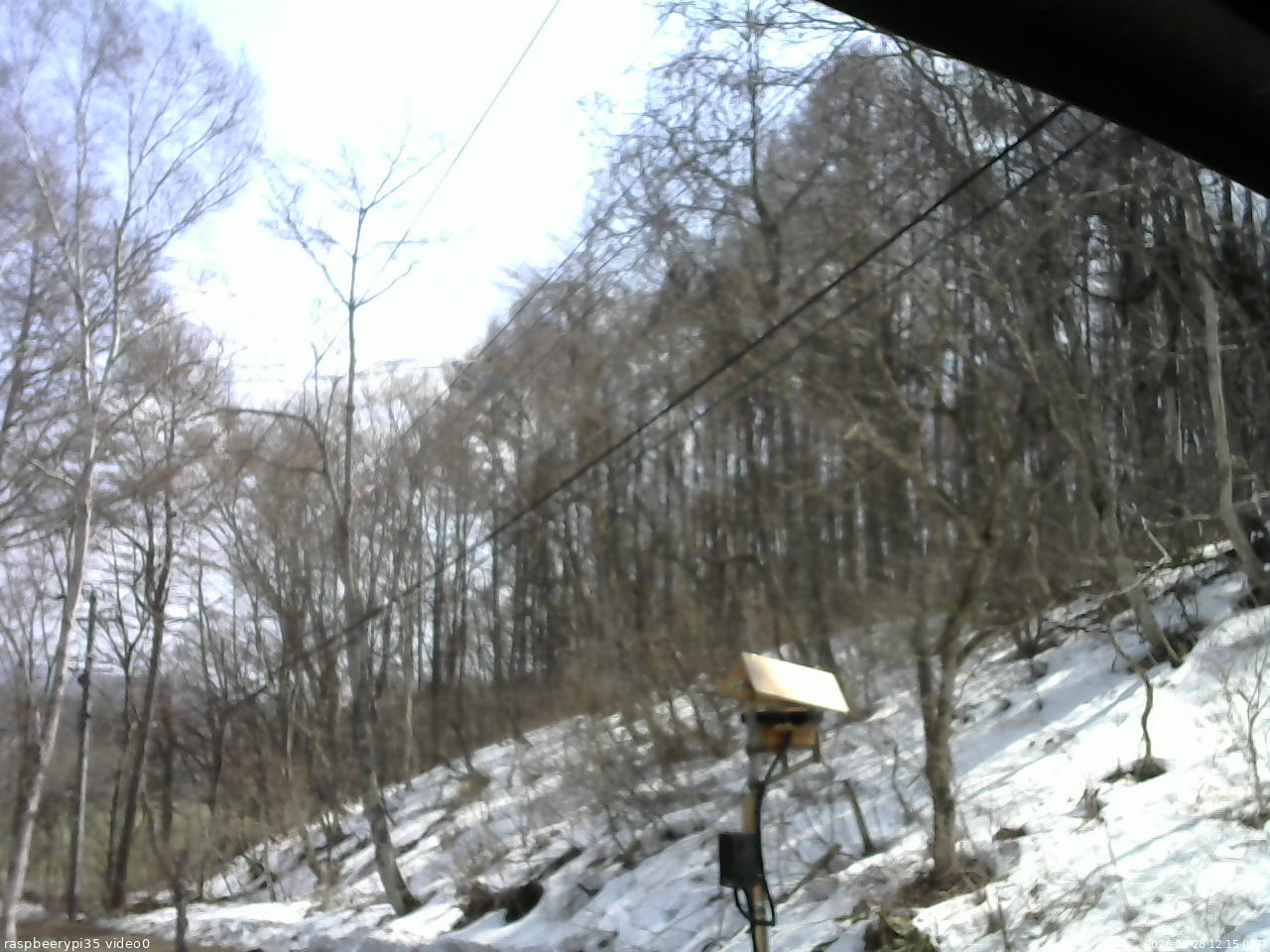 長野県菅平高原 ゆたか山荘 温度計 2026/03/28 12:15
