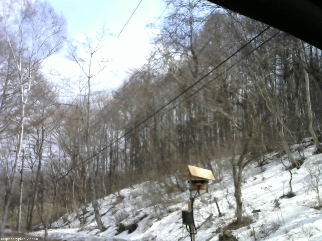 長野県菅平高原 ゆたか山荘 温度計 2026/03/28 13:15