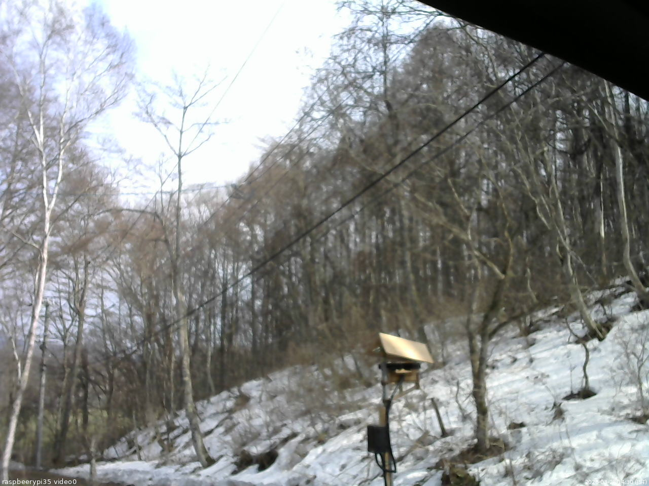 長野県菅平高原 ゆたか山荘 温度計 2026/03/28 14:30