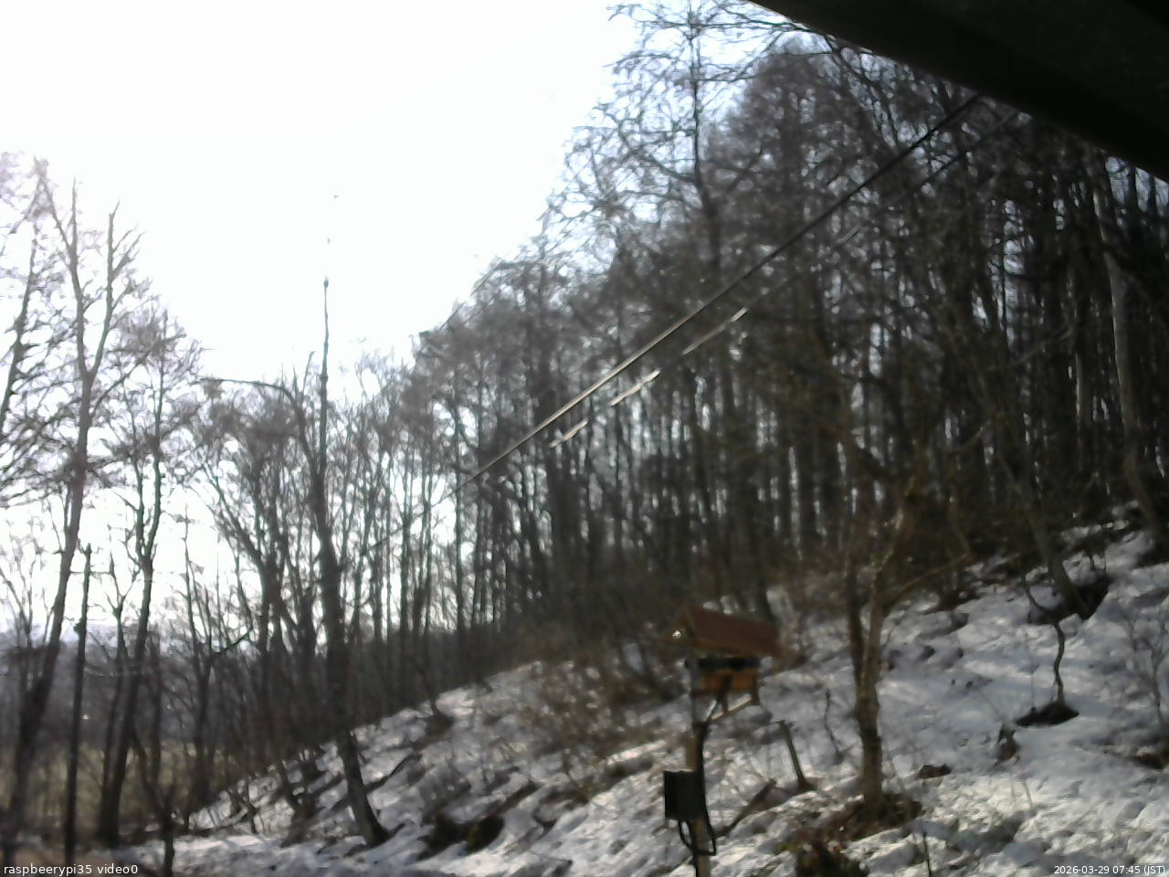 長野県菅平高原 ゆたか山荘 温度計 2026/03/29 07:45