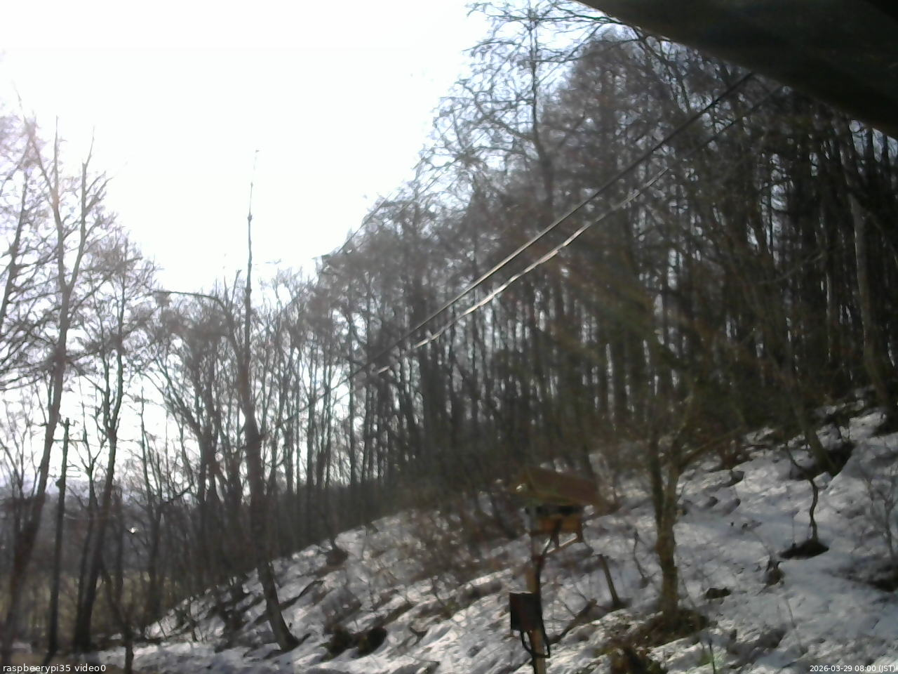 長野県菅平高原 ゆたか山荘 温度計 2026/03/29 08:00