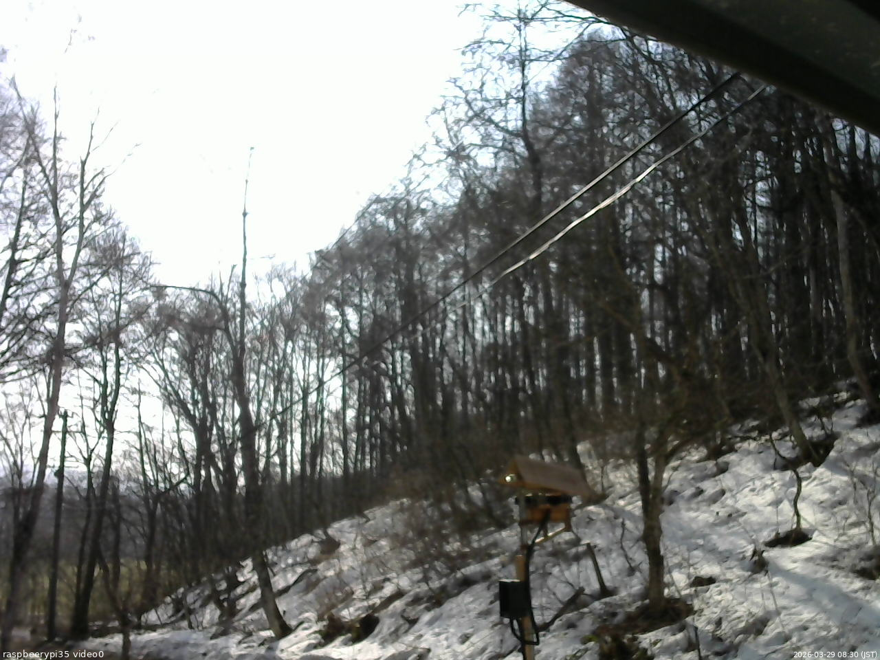 長野県菅平高原 ゆたか山荘 温度計 2026/03/29 08:30