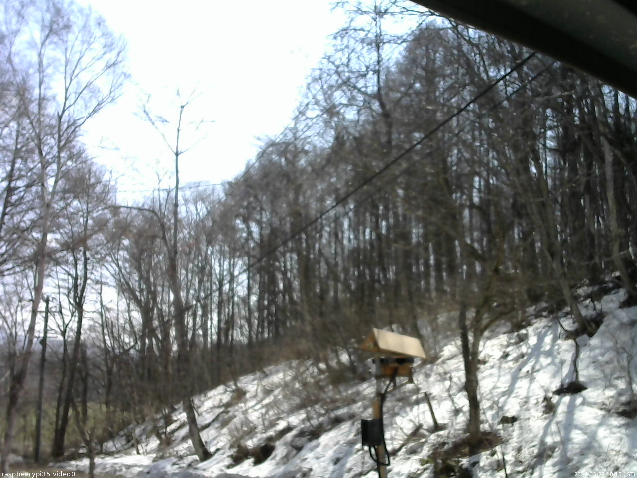 長野県菅平高原 ゆたか山荘 温度計 2026/03/29 10:15