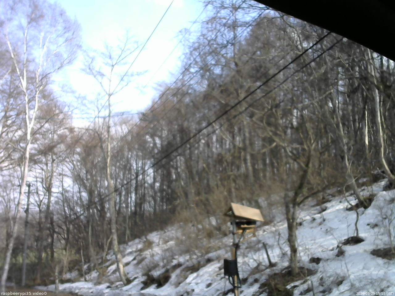 長野県菅平高原 ゆたか山荘 温度計 2026/03/29 15:15