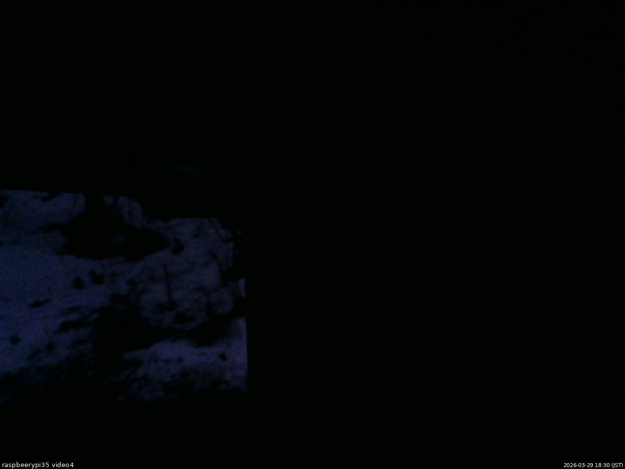 長野県菅平高原 ゆたか山荘 東側上空 2026/03/29 18:30