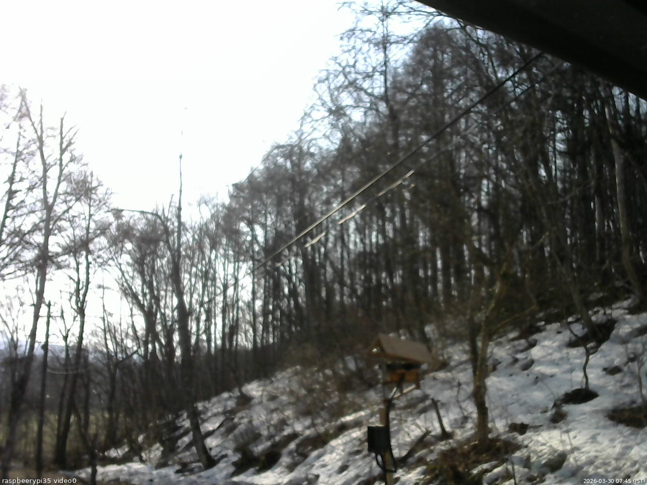 長野県菅平高原 ゆたか山荘 温度計 2026/03/30 07:45