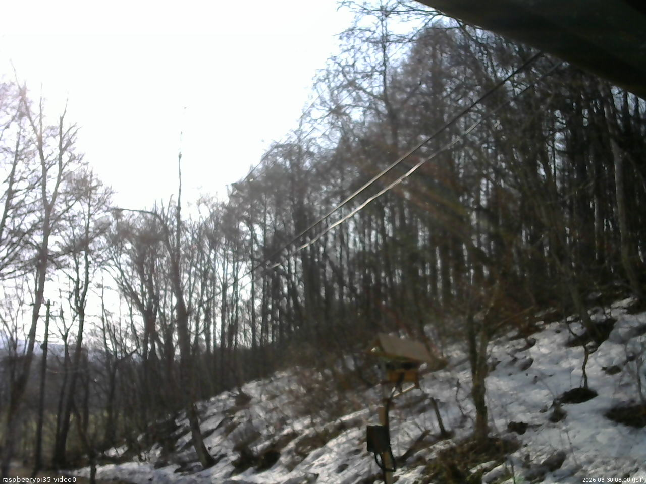 長野県菅平高原 ゆたか山荘 温度計 2026/03/30 08:00