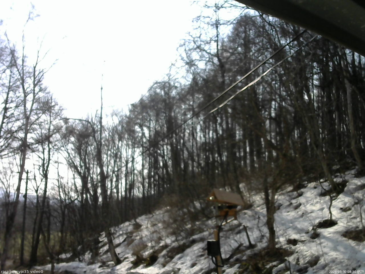 長野県菅平高原 ゆたか山荘 温度計 2026/03/30 08:30