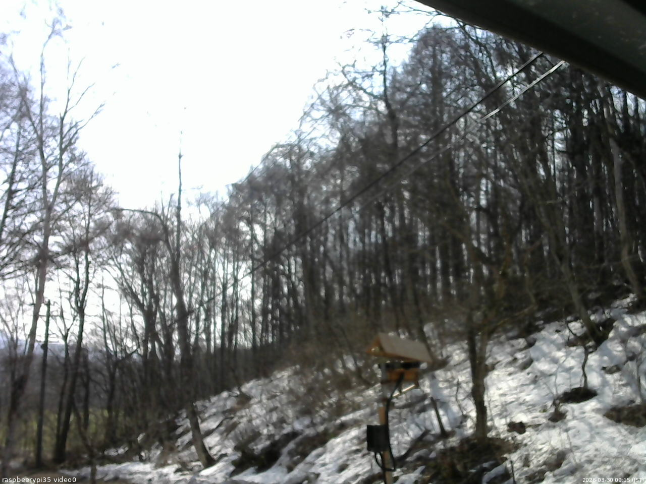 長野県菅平高原 ゆたか山荘 温度計 2026/03/30 09:15