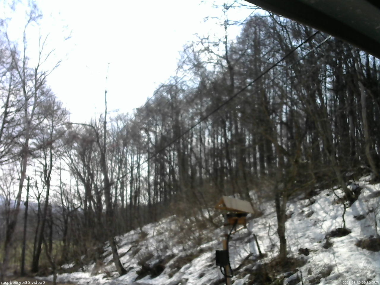長野県菅平高原 ゆたか山荘 温度計 2026/03/30 09:30