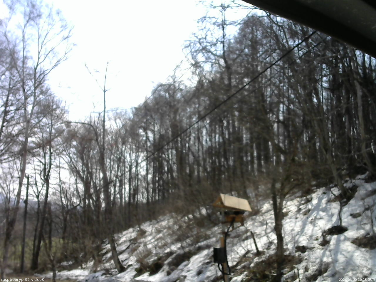 長野県菅平高原 ゆたか山荘 温度計 2026/03/30 10:15