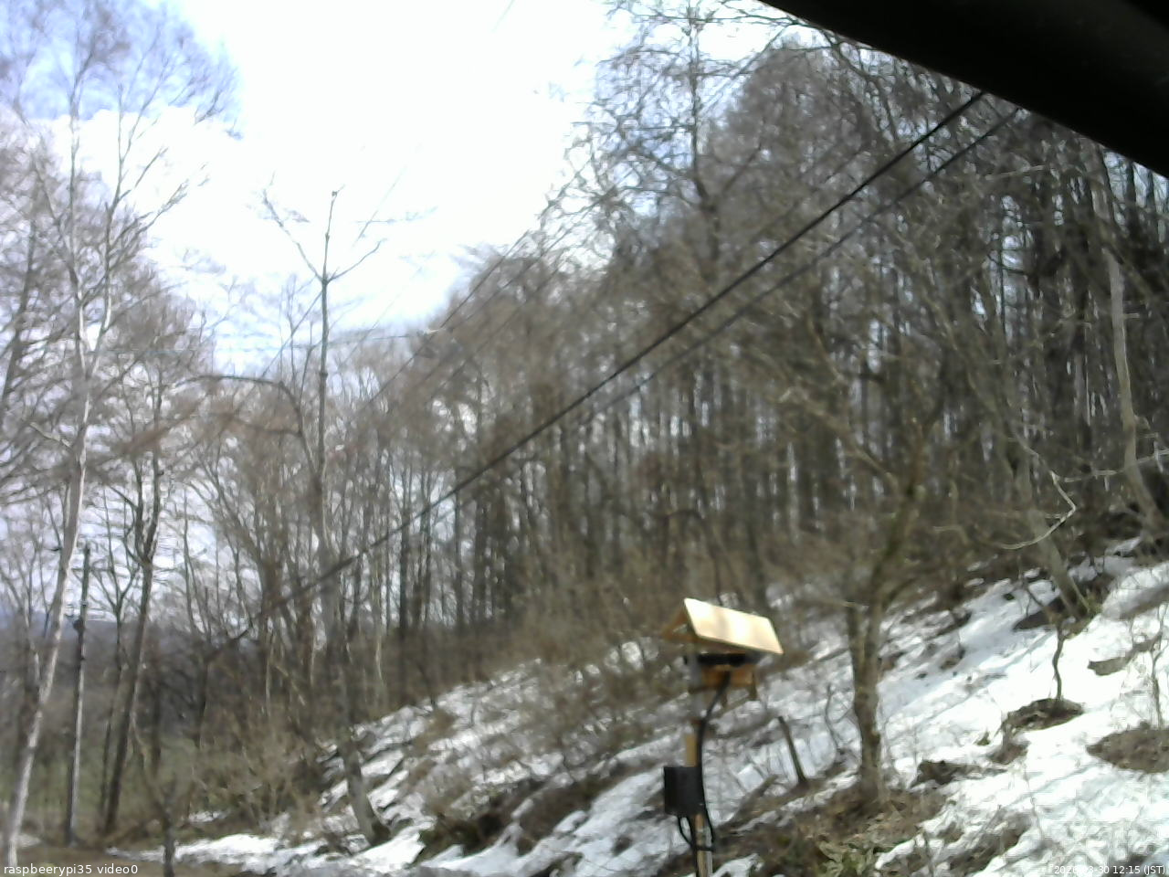 長野県菅平高原 ゆたか山荘 温度計 2026/03/30 12:15
