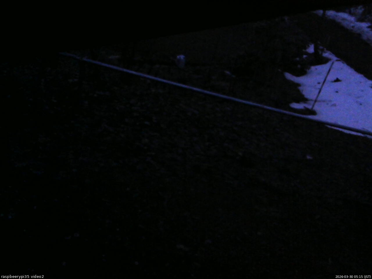 長野県菅平高原 ゆたか山荘 駐車場 2026/03/30 05:15