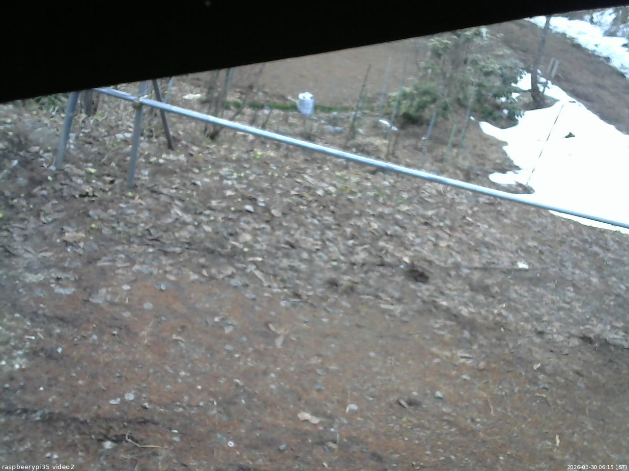 長野県菅平高原 ゆたか山荘 駐車場 2026/03/30 06:15