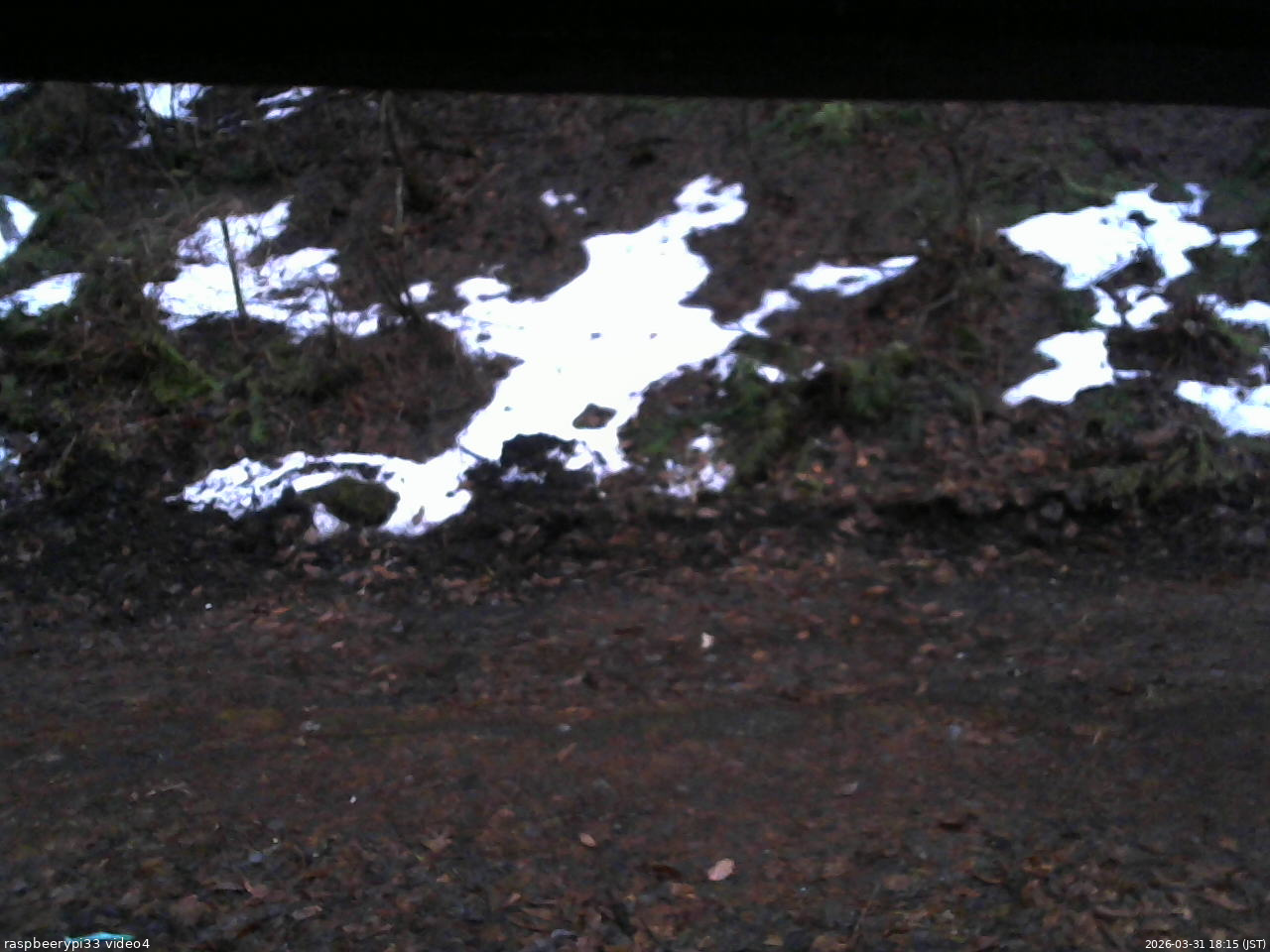 長野県菅平高原 ゆたか山荘 東側(坂下) 2026/03/31 18:15