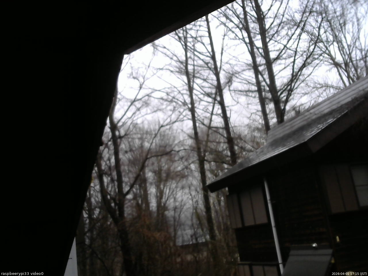 長野県菅平高原 ゆたか山荘 北側 2026/04/01 17:15