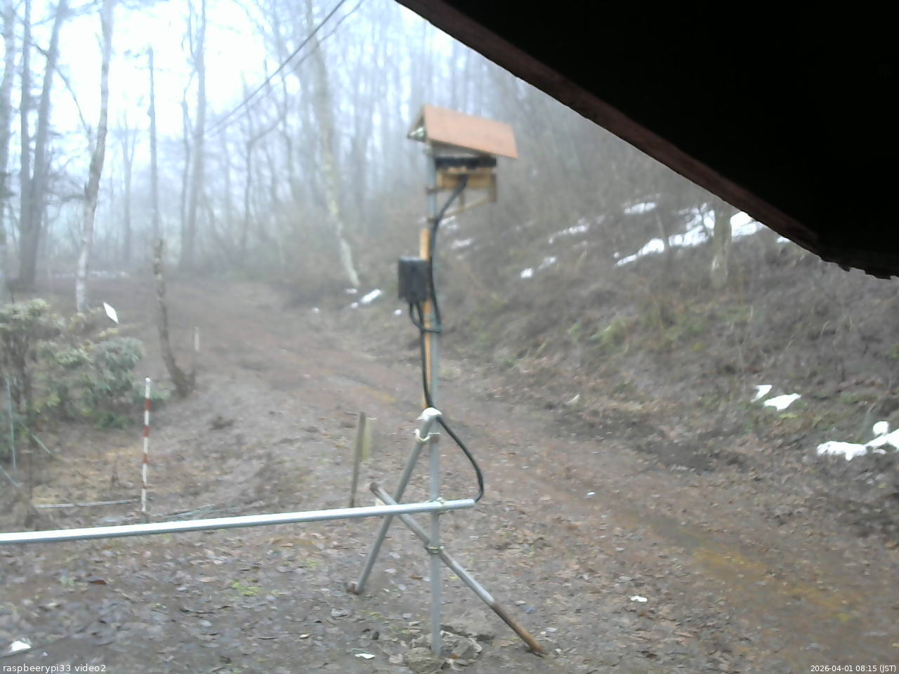長野県菅平高原 ゆたか山荘 南側 2026/04/01 08:15
