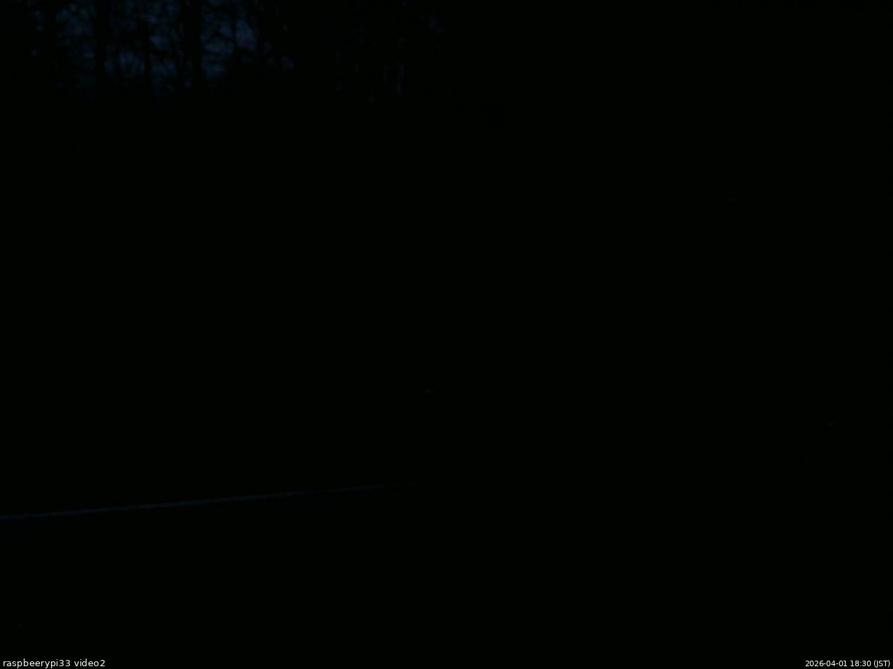 長野県菅平高原 ゆたか山荘 南側 2026/04/01 18:30